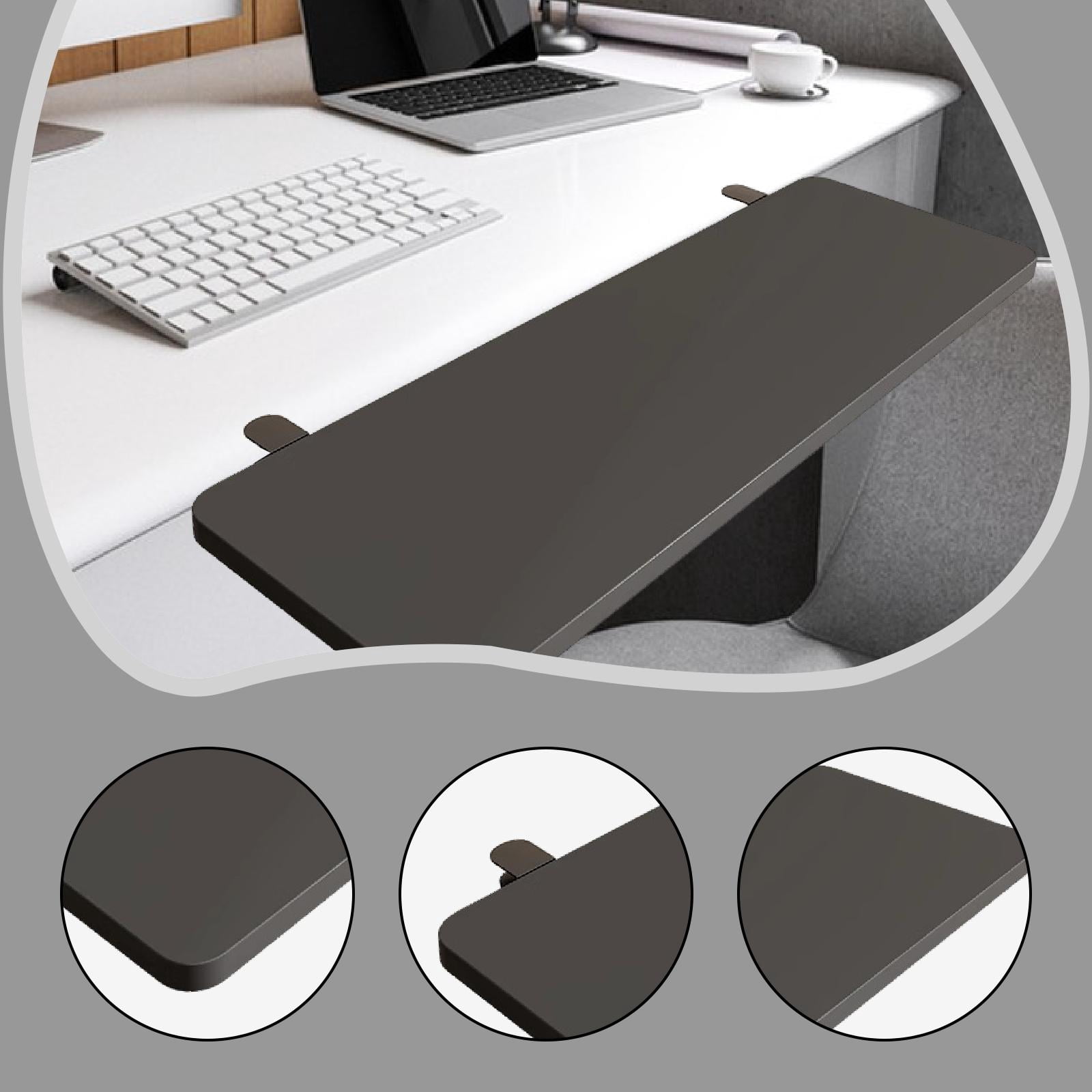CoudarTitie Desk Extender Board Desk Extender Tray Adults Accessories Arm Rest Expansion Black