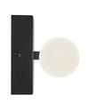thumbnail image 2 of Edinburgh 36" LED Integrated Matte Black Vanity Light with Frosted Acrylic Shades, 91004394, 2 of 6