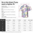 thumbnail image 6 of Lsque Sea Turtles pattern Hawaiian Shirt for Men, Unisex Summer Beach Casual Short Sleeve Button Down Shirts-3X-Large, 6 of 9