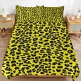thumbnail image 3 of Animal Printing Leopard Duvet Cover Set Bedding Set Polyester Quilt Cover for Bedroom Decoration, 3 of 6