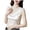 White, variant on Summer 2024 V Neck Vest Women’s Satin Design Suit Wear Feeling Large Size Bottom Jacket