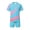 04-Blue, variant on Atogsazn Kids Boys Football Training Set Childrens Athletic Jogger Outfit Short Sleeve Tee & Shorts Running Suit Summer Orange 13-14 Years Fashion