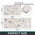thumbnail image 7 of Pioneer Flower Floral Print Pattern Kitchen Rugs Sets Of 2,Anti Fatigue Kitchen Mat Rugs Non Slip Washable,Decorative Kitchen Floor Mats for Kitchen,Sink,Laundry,17"x30"+17"x47", 7 of 7