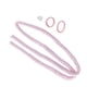 thumbnail image 1 of Barra para rizar el cabello ANGGREK Conjunto de rizado sin calor rosa, 1 of 8