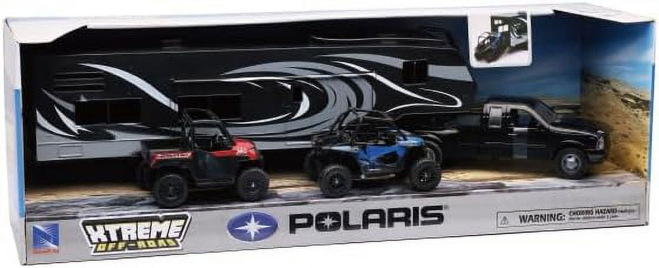 New Ray Toys Die cast Pick up Truck Play Vehicles, Black, 3 Count