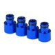 thumbnail image 3 of Paquete de 8 Adaptadores de inyector Yotijar aleación de aluminio B16 D16Z D16Y azul astilla colores, 3 of 10