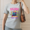 Gray, variant on Funny Train Graphic T-Shirt, Black Toot Toot Humor Print Tee, S-3XL