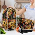 thumbnail image 2 of Renewold 4 Slice Toaster Cover & Blender Covers Butterfly Sunflowers Wide Slot Bread Maker Dust Cover Fall Food Processor Cover with Hanlde for Kitchen ApplianceThanksgiving Decoration, 2 of 6