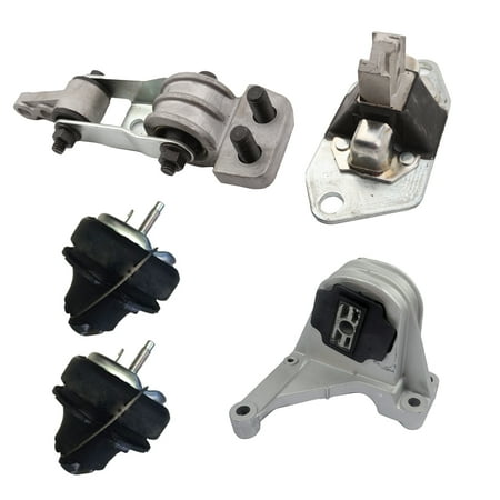 Volvo Truck Engines CF Advance For 01-07 Volvo S80 V70 XC70 XC90 2.3L 2.4L 2.5L Engine Motor Mount Set of 5pcs New 2001 2002 2003 2004 2005 2006 2007 4001 4003 4003 4038 7084 ()