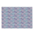 thumbnail image 1 of Butterfly Cutting Board, Springtime Theme Lively Colored Ornate in Squares with Leaves, Decorative Tempered Glass Cutting and Serving Board, Large Size, Multicolor, by Ambesonne, 1 of 1