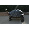 thumbnail image 2 of Nifao Giant Tortoise - Turtle bronze statue – Garden Outdoor Decor Sculpture, 64"L x 36"W x 36"H, 2 of 10