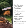 thumbnail image 5 of FoodCycler Eco 3 Odourless Indoor Compost Electric Food Waste Disposer 3.5L, Gray, 5 of 9