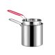 thumbnail image 4 of Freidora Olla para freír con cesta Sartén de acero inoxidable 304 Accesorio de limpieza conveniente a prueba de herrumbre Mango extendido para cocinar BLESIY Ollas para freír, 4 of 8