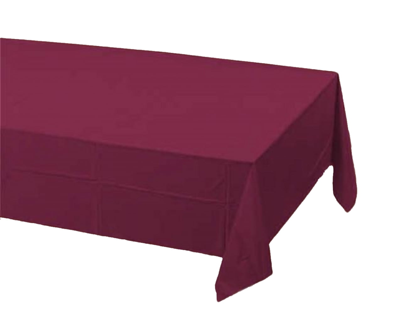 24 pcs (1 case) of Plastic Heavy Duty Premium tablecloths 54" x 108