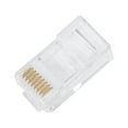 10PCS Cat5 Cat5e Network Connector rj45 Metal Cable Modular Plug