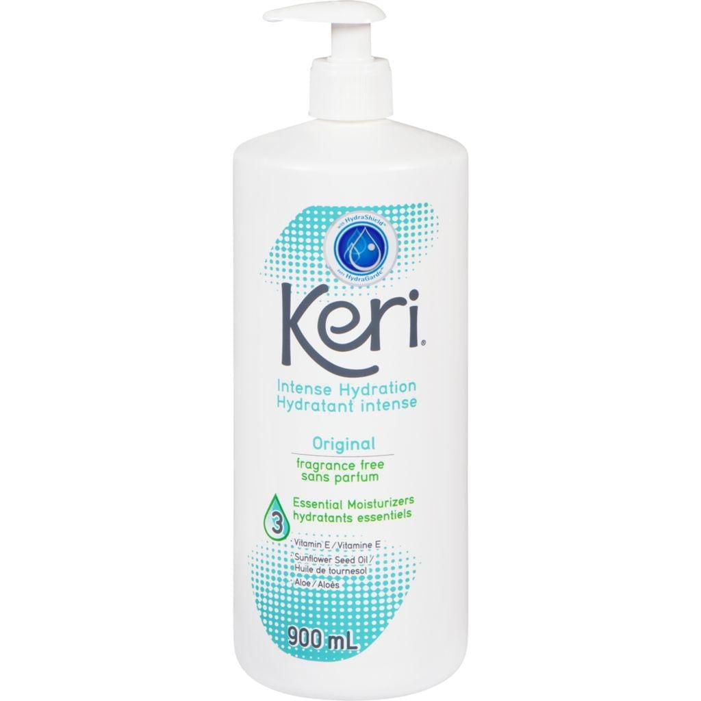 Keri hydratant intense, San Parfum, Avec 3 hydratants essentiels. 900 ml
