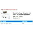 thumbnail image 2 of Electric Fuel Pump - Compatible with 2000 - 2001 Hyundai Tiburon Base, 2 of 2