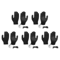 thumbnail image 1 of Guantes Punto Con Calefacción USB Ciclismo Invierno para Al Aire Libre () Negros, 1 of 4