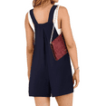 thumbnail image 4 of Fantaslook Jumpsuits for Women Summer Casual Adjustable Strap Overalls Sleeveless Shorts Jumpers with Pockets Bib Jumpsuit Rompers, 4 of 7