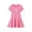 Pink, variant on Big Girl Dresses , Girls Size 8 Dress,Girls Summer Casual Knee Length Pleated Dress with Playful Print Comfortable Blend for Everyday Wear