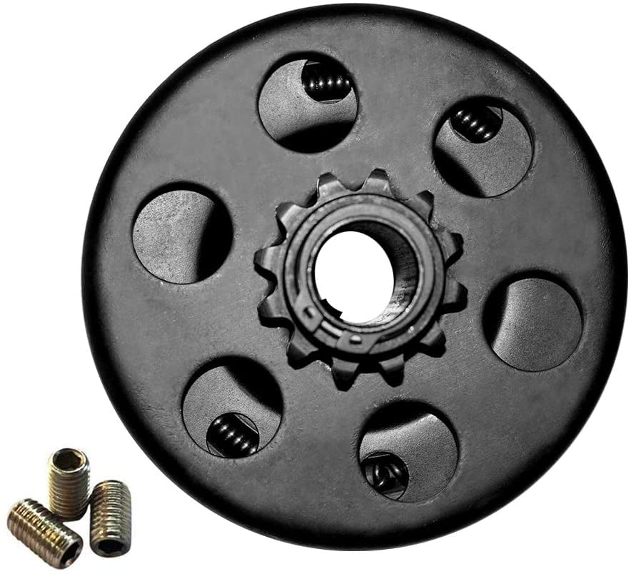 Go Kart Clutch 3/4 Bore Mini Bike Clutch 3/4 Bore 12 Tooth for 35 Chain Up to 8HP Compatible with Predator 212 CC Mini Bike Fun Kart Honda GX160 GX200 GX140 GX120 GC160 GC190 
