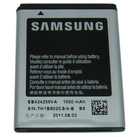 Samsung Gravity Smart Battery Original Samsung Battery EB424255VA EB424255VK EB424255VU For SGH-A667 Evergreen SGH-A927 Flight II SGH-T479 Gravity 3 SGH-T669 Gravity Touch SCH-R630 Messager Touch 1000mAh - Brand NEW ()