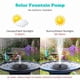 thumbnail image 2 of 2X Bomba Solar para Fuente de Baño de Pájaros, Fuente Solar Mejorada de 3,5 W con 6 Boquillas, Flotante Independiente con Energía Solar, 2 of 5