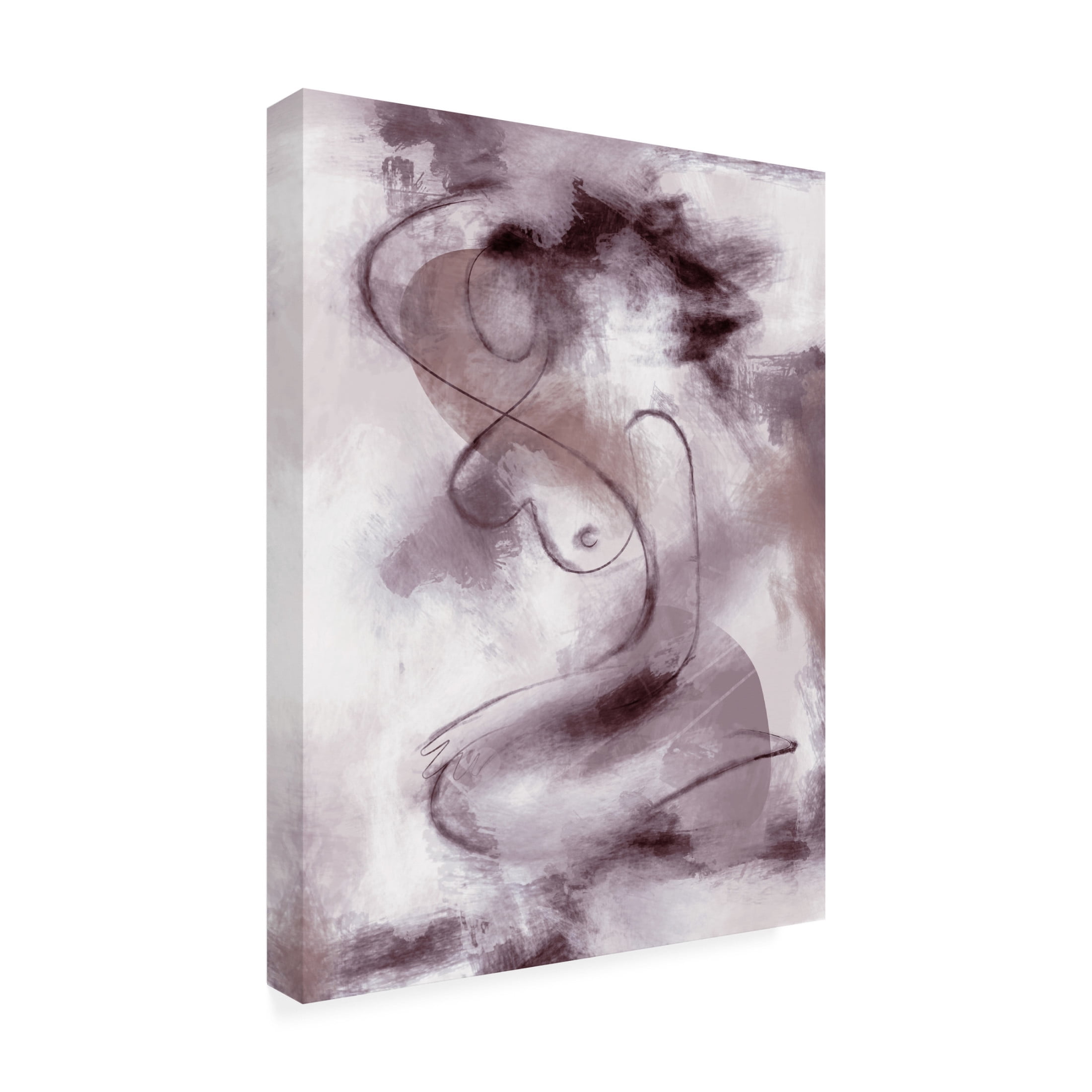 Trademark Fine Art Pictufy Studio II WOMAN FIGURATIVE ABSTRACT Canvas Wall Art