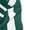 Dark green, variant on Women's 2 Piece Tracksuit Set Sexy Cold Shoulder Full Zip Jacket and Split Hem Jogger Pants Outfits S-2XL