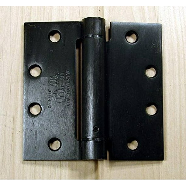 Self Closing Spring Hinge 4 Inches Square Oil Rubbed Bronze
