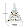 thumbnail image 3 of Fuzoiu Submarine With Fishes Undersea Print Santa Hat Christmas Hat for Adults,Santa Hats with Pompom, Unisex Xmas Holiday Hat for Christmas New Year Festive Party Supplies, 3 of 6