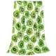 thumbnail image 2 of Fotbe Green Kiwi Manta de Franela Acolchonada con Estampado, Súper Suave y Esponjosa, Extra Grande para Sofá, Cama, Uso Todo el Año-60"x50", 2 of 7