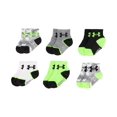 thumbnail image 5 of Pack múltiple de calcetines Under Armour para bebés y niños, camuflaje gris, 5 of 5