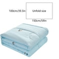 thumbnail image 3 of Up to 65 off!Yyuenw Summer Cooler Quilt, Cooling Blankets for Hot Sleepers and Night Sweats, Cool Soft Lightweight and Breathable Absorb Heat Bed Blanket, Gifts for Women/Men, 39×60 Inches, 3 of 5