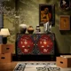 thumbnail image 4 of Armarios de lujo de almacenamiento Haller, armarios de esquina nórdica con acento para sala de estar, muebles de Vitrina europeos altos y utilitarios, 4 of 4