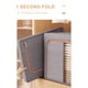 thumbnail image 5 of Clothes Storage Box | Large Fabric Organizer with Transparent Window | Thickened Cationic Material - Tear Proof - Reinforced Handles - Folding Design - Zipper Closure | 50x40x33cm, 5 of 9