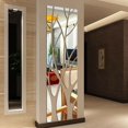 thumbnail image 4 of 2X 3D Acrílico árbol Espejo Pared Pegatina ExtraíBle DIy Arte Calcomanía Decoración del Hogar Mural 100X28 cm, 4 of 5