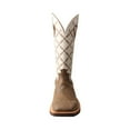 thumbnail image 5 of Men's Twisted X MRS0056 Ruff Stock Cowboy Boot Bomber/White Leather 13 2E, 5 of 6