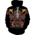 thumbnail image 3 of Sudadera con capucha con estampado 3D de samuráis para hombre, sudadera con capucha con gráfico de templario y armadura, sudaderas geniales de moda para niños, ropa de invierno, jersey superior, 3 of 5