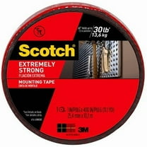 3M Extreme Mounting Tapes, All Weather, 1 in x 33.3 ft