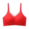 thumbnail image 4 of Ohufall Women Full Coverage Bra 34B/C-40B/C Push Up Bra Seamless Wireless Bra for Women Underwear, 4 of 4