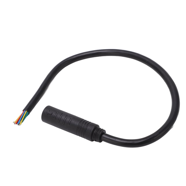 Cable de extensión para conversión de motor de bicicleta eléctrica, 9 pines, 32 cm, con conector hembra impermeable.