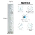 thumbnail image 2 of A&S Mezuzot Modern Glass Mezuzah Case in Shatterd Glass Design Waterproof Judiaca Door Mezuzah Home Blessing and Protection Cover (Light Blue, 6 Inches), 2 of 4