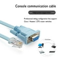 thumbnail image 1 of Daisyyozoid Adaptateur Ethernet RS232 1.8m DB 9Pin vers RJ45 CAT5 Câble Console LAN, 1 of 9