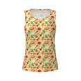 thumbnail image 4 of Haiem Herb Of Burger Workout Tank Tops for Women, Athletic Sports Slim-Fit Tank Tops, Compression Sleeveless Dry Fit Shirts,Athletic Shirt-XX-Large, 4 of 9
