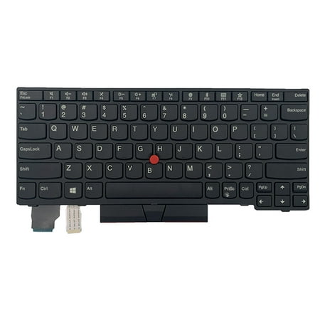 

OOKWE US Layout keyboard for ThinkPadX280 A285 X390 X395 ThinkPadL13 Yoga Laptop Black