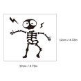 thumbnail image 3 of Wall Stickers Skeleton Removable Personality Wall Sticker Living Room Bedroom Wall Sticker, Halloween Home Wall Stickers, 3 of 6