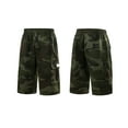 thumbnail image 2 of Cargo Shorts for Men Casual Camo Print Summer Shorts Outdoor Sports Breathable CE1 XXL, 2 of 3