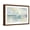 Brown Frame, variant on Art.com Spring Clouds I Art Print by Maya Woods, 18" x 12"