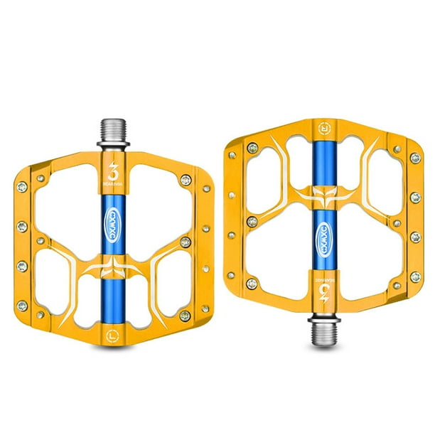 CXWXC Flat Bike Pedals MTB Road 3 Sealed Bearings Bicycle Pedals